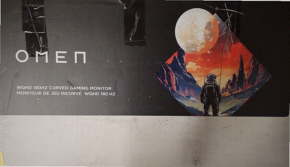 HP OMEN 34c G2 34" WQHD 180Hz Curved Gaming Monitor HSD-0159-A