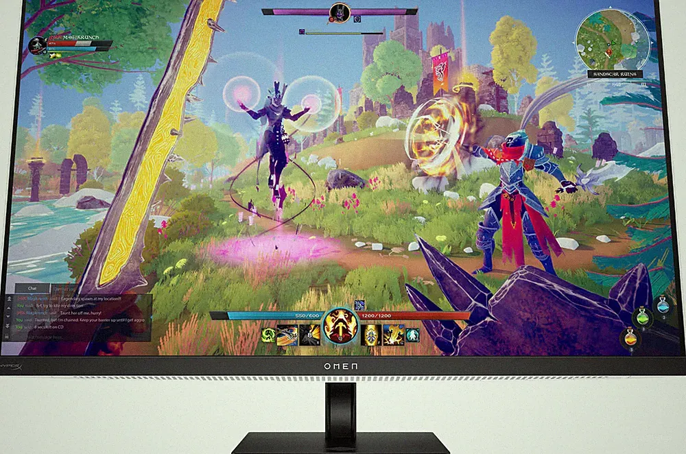 HP OMEN - Transcend 31.5" QD-OLED 4K UHD 240Hz G-SYNC Compatible Gaming Monit...