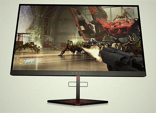 HP Omen X 25f Monitor FHD 1920 x 1080 240Mhz G-Sync/AMD FreeSync w/Cables