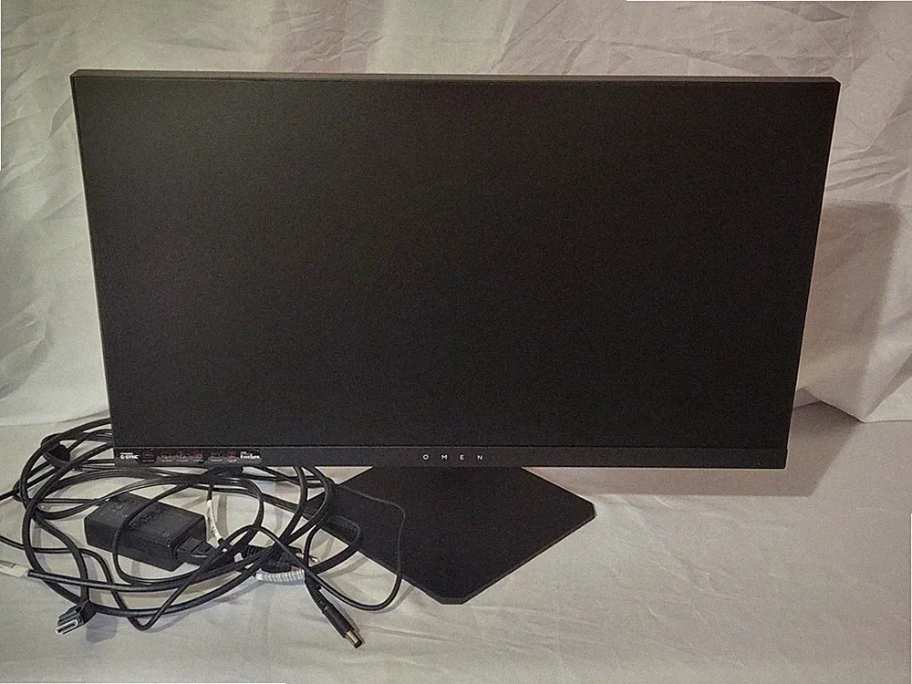 HP Omen X 25f Monitor FHD 1920 x 1080 240Mhz G-Sync/AMD FreeSync w/Cables