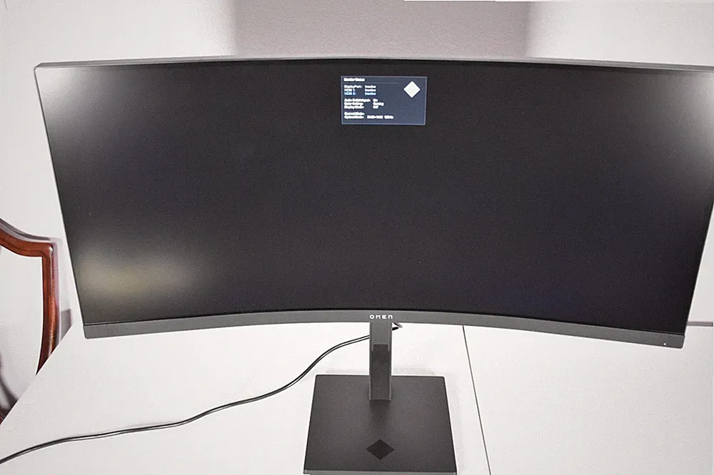 HP OMEN34c G1 34" Curved WQHD(3440 × 1440) 165Hz 21:9 Ultrawide Gaming Monitor