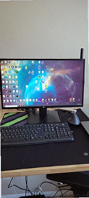 HP Pavilion LED 23bw IPS Monitor HDR 4K HD 1080P, VGA, DVI, HDMI