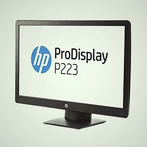 HP ProDisplay P223 21.5-inch Monitor X7R61A8 used, open box