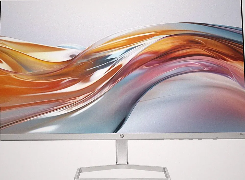 HP Series 5 524sw 23.8" IPS FHD White Monitor 5ms 100Hz Tilt HDMI & VGA, 94C21AA