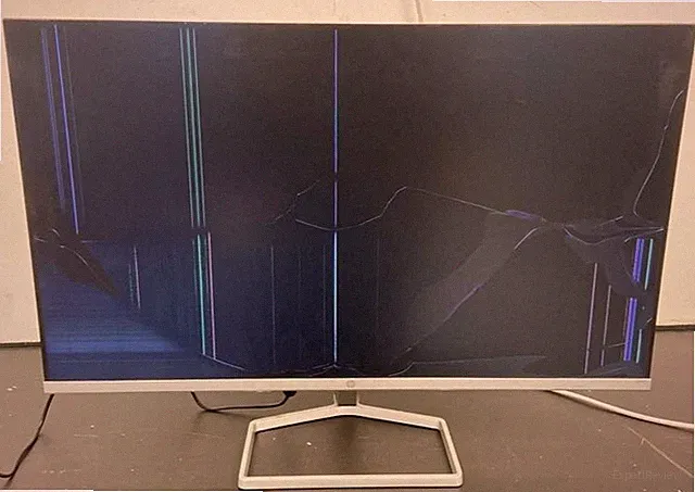 HP SERIES 5 527SF 27" Full HD LCD Monitor 16:9 IPS 1920 x 1080 HDMI CRACKED