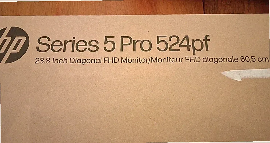 HP Series 5 Pro 524pf 23.8" FHD 1920x1080 Monitor 9D9L6UT#ABA NEW In Box