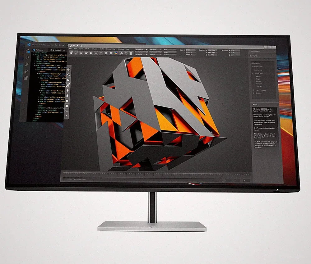 HP Series 7 Pro 31.5 inch 4K Thunderbolt 4 Monitor - 732pk 31.5" 4K UHD (3840 x