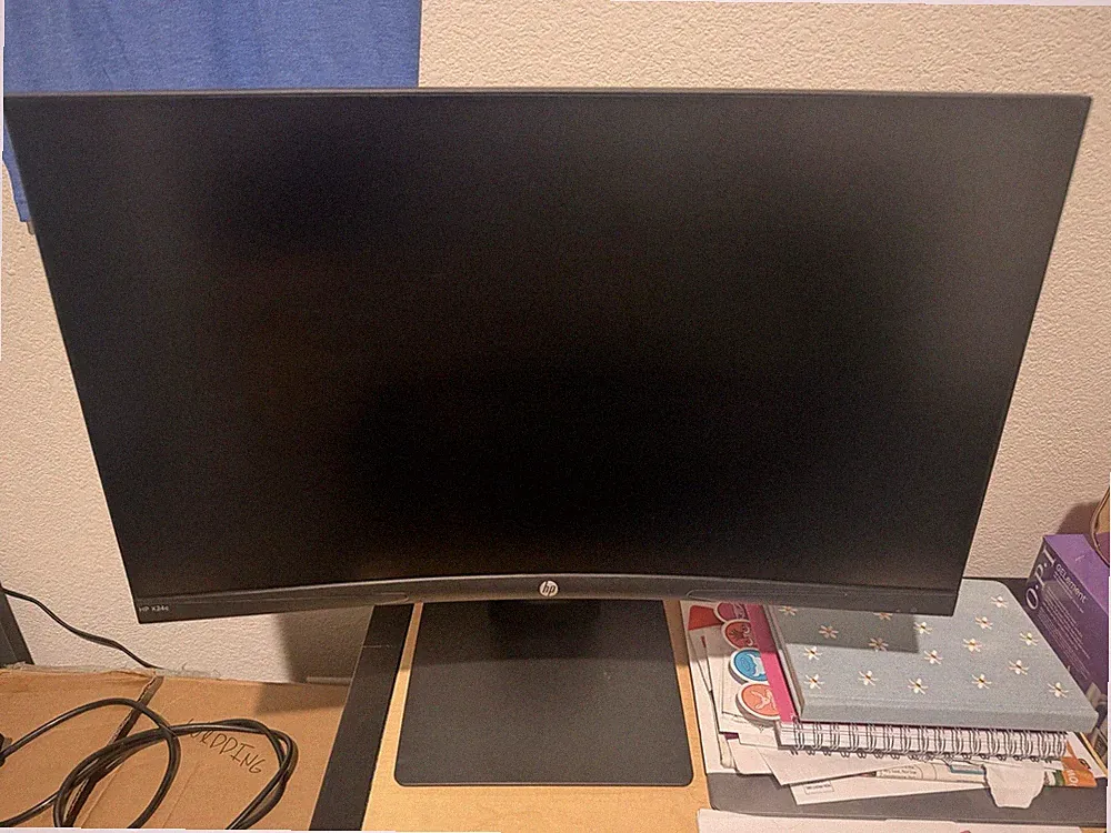 HP X24c 23.6" FHD VA LCD Curved Gaming Monitor