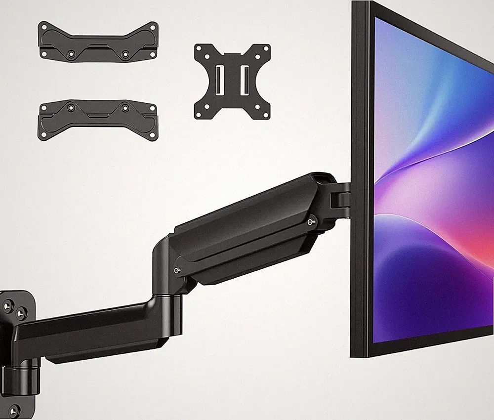 HUANUO Computer Monitor Wall Mount for 22"-35" Screens, Gaming Wall Mount Mon...
