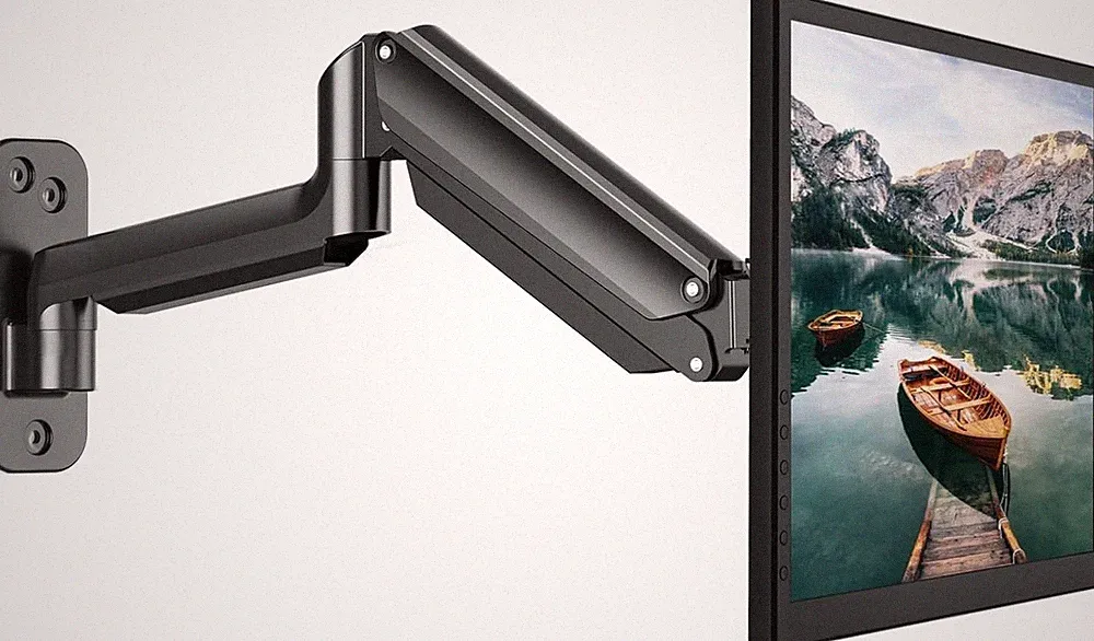 HUANUO Single Monitor Wall Mount for 13 to 32 Inch Computer Screen/TV NewOpenBox