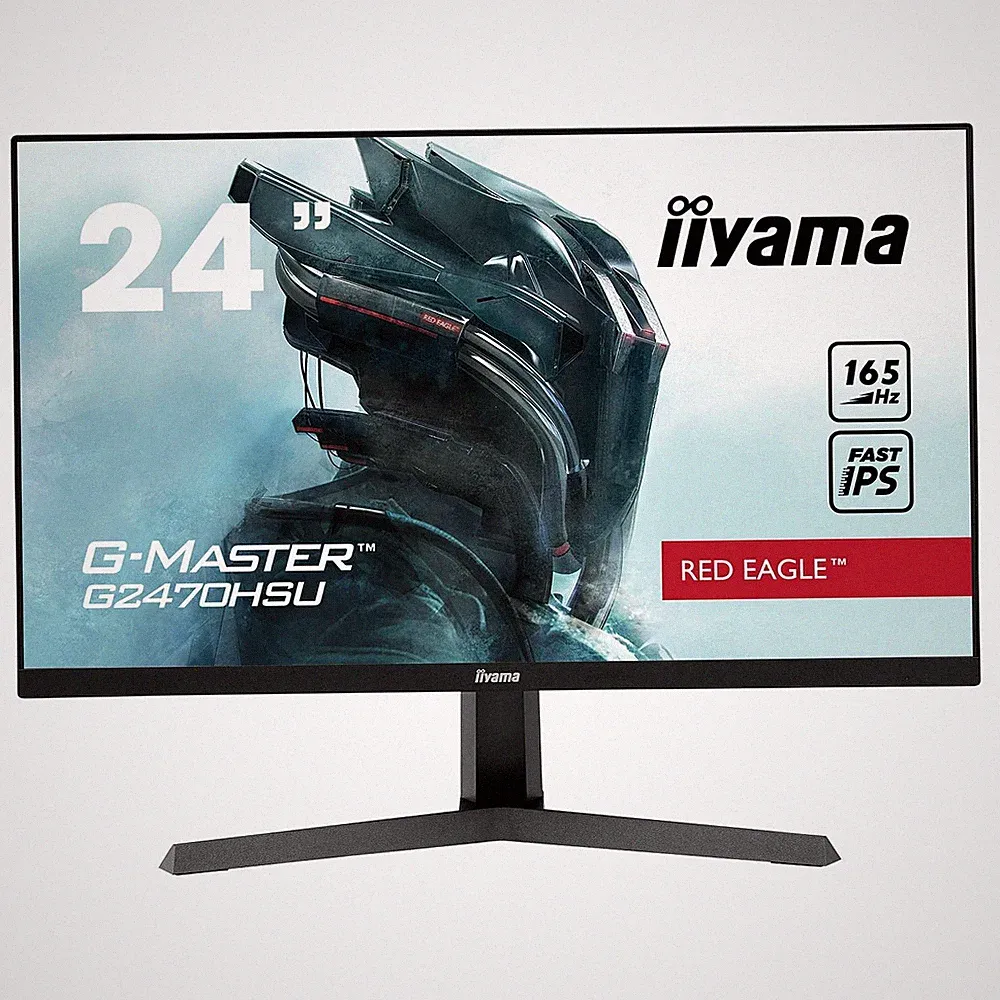 IIYAMA 24" G-Master IPS FHD 165Hz 0.8ms Gaming Monitor 250 cd/m2 G2470HSU-B1