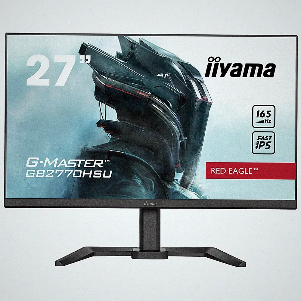 IIYAMA 27" G-Master IPS FHD 165Hz 0.8ms Gaming Monitor 1:1100 GB2770HSU-B5