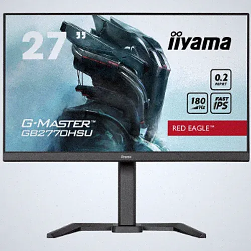 IIYAMA 27" G-Master IPS FHD 180Hz 0.2ms Gaming Monitor 16:9 HDMI GB2770HSU-B6