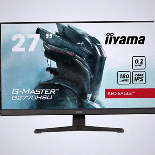 IIYAMA 27" G-Master IPS Full HD 180Hz 0.2ms Gaming Monitor 16:9 G2770HSU-B6