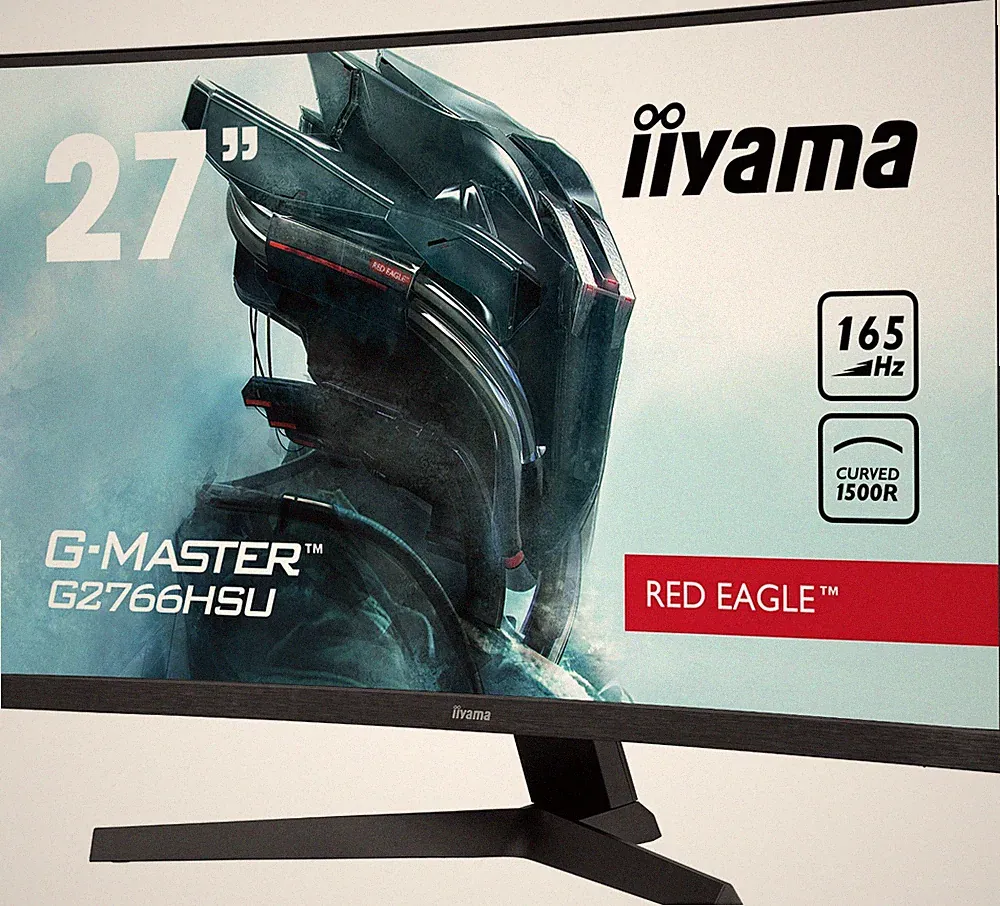 IIYAMA 27" G-Master VA FHD 165Hz 1ms 1500R Gaming Curved Monitor G2766HSU-B1