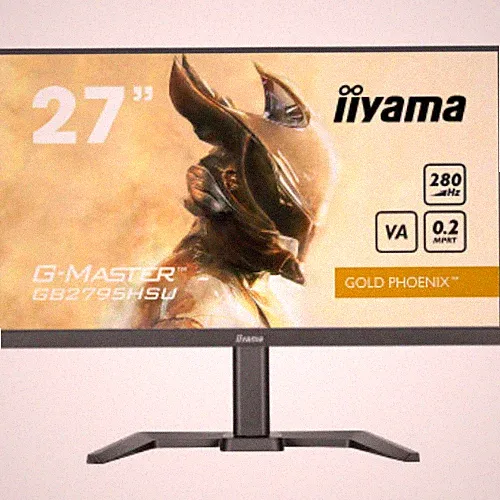 IIYAMA 27" G-Master VA FHD 280Hz 0.2ms Gaming Monitor 16:9 1:4000 GB2795HSU-B1