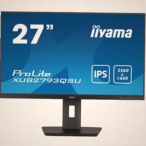 IIYAMA 27" ProLite 2K QHD 100Hz 1ms IPS Monitor 16:9 1:1300 HDMI XUB2793QSU-B7