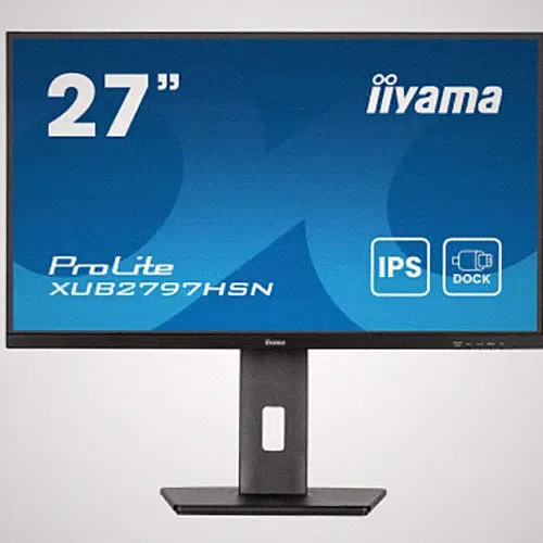 IIYAMA 27" ProLite Full HD 100Hz 1ms USB-C PD65W IPS Monitor 16:9 XUB2797HSN-B2