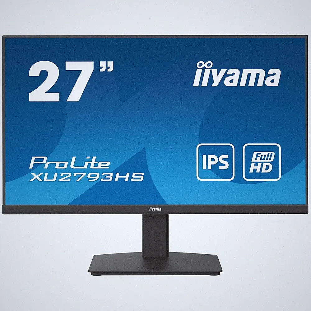 IIYAMA 27" ProLite IPS FHD 100Hz 1ms Monitor 250cd/m2 1:1000 HDMI DP XU2793HS-B6