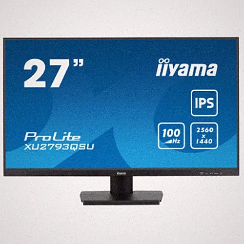 IIYAMA 27" ProLite IPS Full HD 100Hz 1ms Monitor 16:9 1:1300 HDMI XU2793QSU-B6