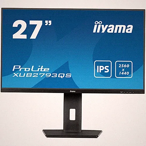 IIYAMA 27" ProLite QHD 100Hz 1ms IPS Monitor 16:9 1ms HDMI XUB2793QS-B7