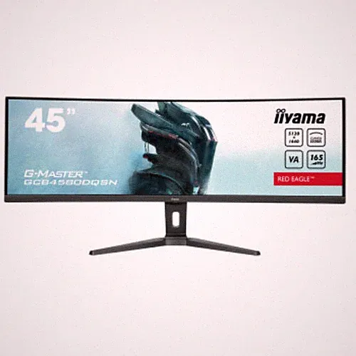 IIYAMA 45" G-Master VA DQHD 165Hz 0.8ms 1500R Curved Monitor GCB4580DQSN-B1