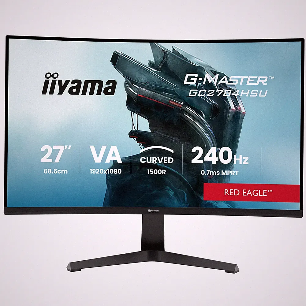 Iiyama G-Master Red Eagle GC2784HSU-B1 27" Curved Gaming Monitor