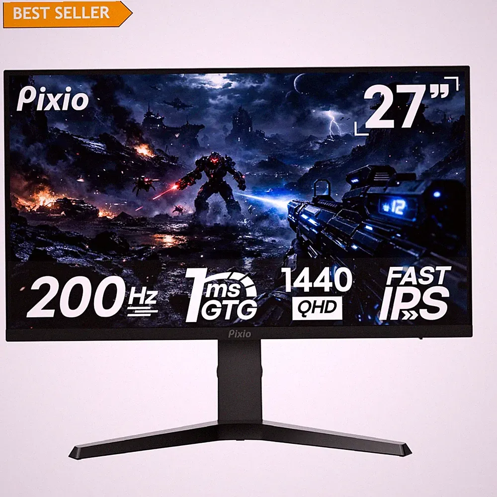 Immersive PX277 Prime Neo V2 27-Inch Gaming Monitor – Fluid 200Hz & QHD Clarity