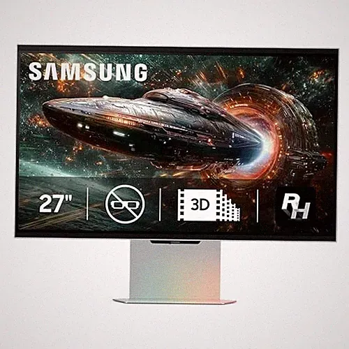 inch Odyssey 3D G90XF 4K 165Hz Gaming Monitor LS27FG900XNXZA - Samsung 27