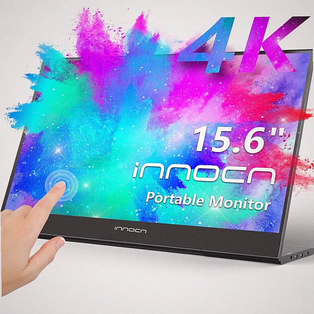 INNOCN 15.6" 4K Portable Monitor Touchscreen 3840 x 2160 USB C HDMI External...