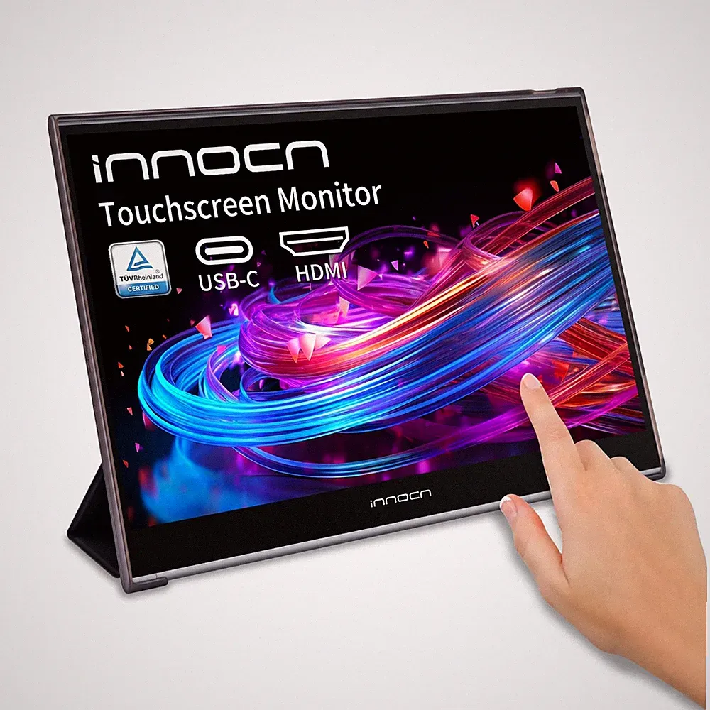 INNOCN 15.6 inch Portable Monitor Touchscreen for Laptop FHD 1080P USB C HDMI...