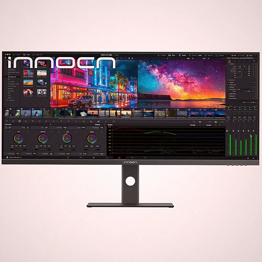 INNOCN 40 Inch 5K 5120 x 2160p Ultrawide Monitor for Laptop, 21:9, 100Hz,- 40C1U