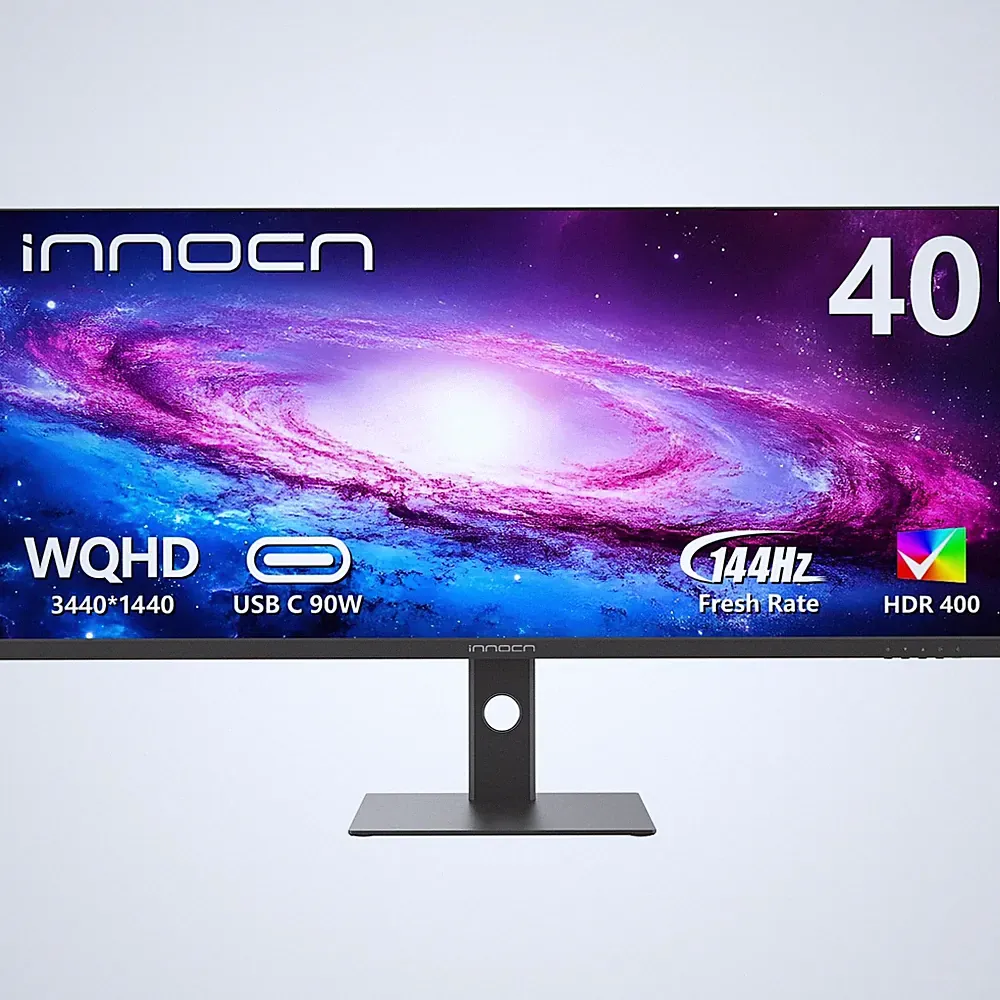 INNOCN 40C1R Ultrawide Monitor 40 WQHD 3440 x 1440p 144Hz FreeSync Premium HD...