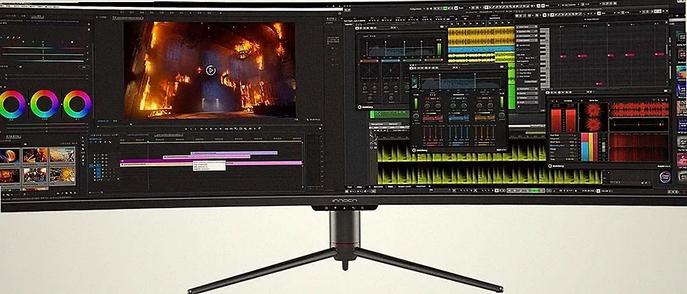 INNOCN 49" Curved Gaming Monitor 144Hz Ultrawide 32:9 WDFHD 3840 x 1080P