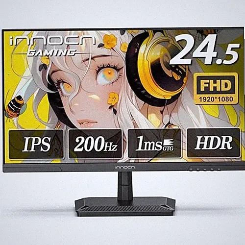 INNOCN Gaming Monitor 24.5-inch 200Hz IPS 1ms response time GTG Full HD