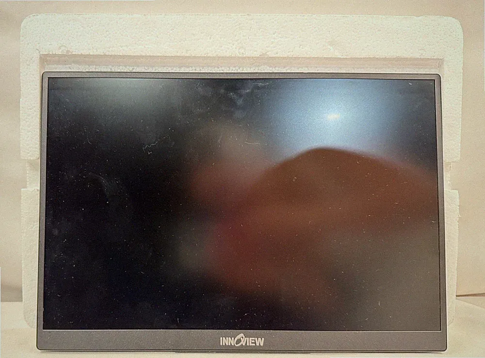 InnoView 15.6" Portable Monitor 1080P FHD USB-C HDMI IPS Display Screen.