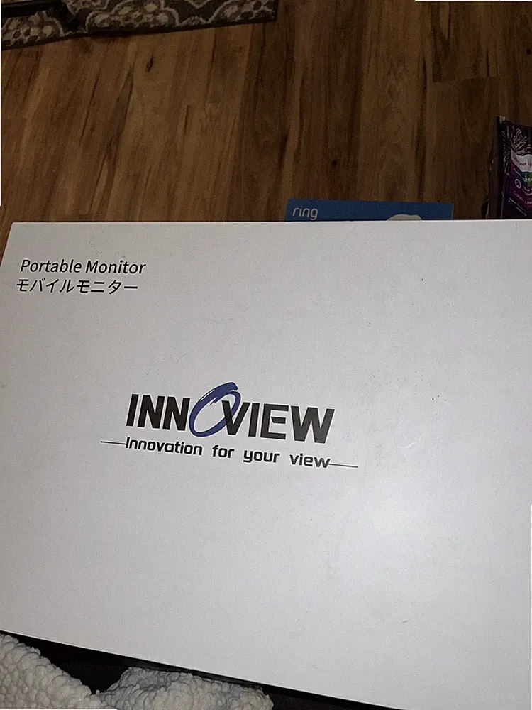 InnoView Portable Monitor 15.6 Inch INVPM001 External Monitor-open box