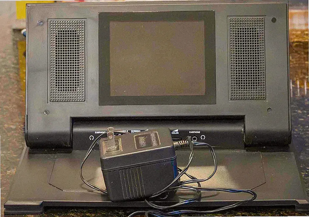 Intec Portable Game Screen 5.4" LCD Monitor For Sony PS2 Fat Console Untested
