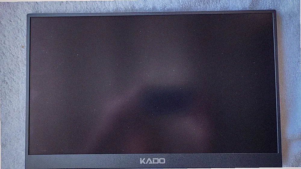 KADO 15.6" PORTABLE MONITOR FHD 1080P ULTRA SLIM LAPTOP MONITOR WITH KICKSTAND