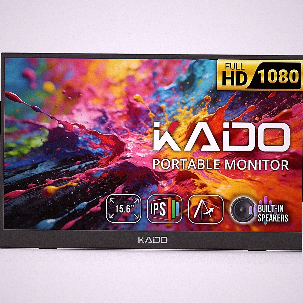 Kado Portable Monitor for Laptop, 15.6-inch IPS 1920x1080 Second Display