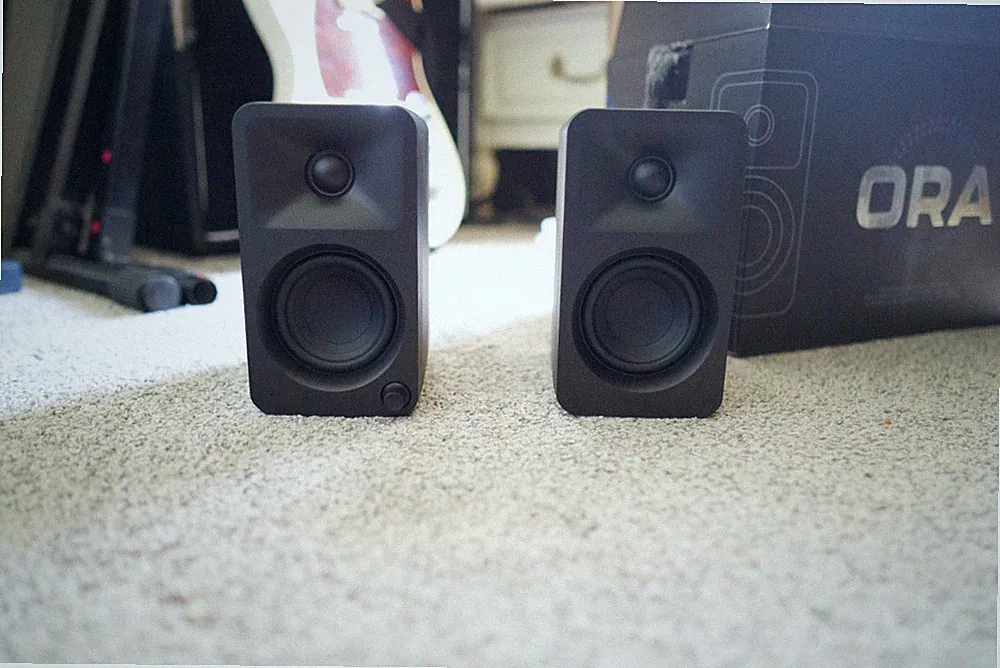 Kanto ORA Powered Desktop Speakers - Gaming/Studio Monitor - USB-C Bluetooth