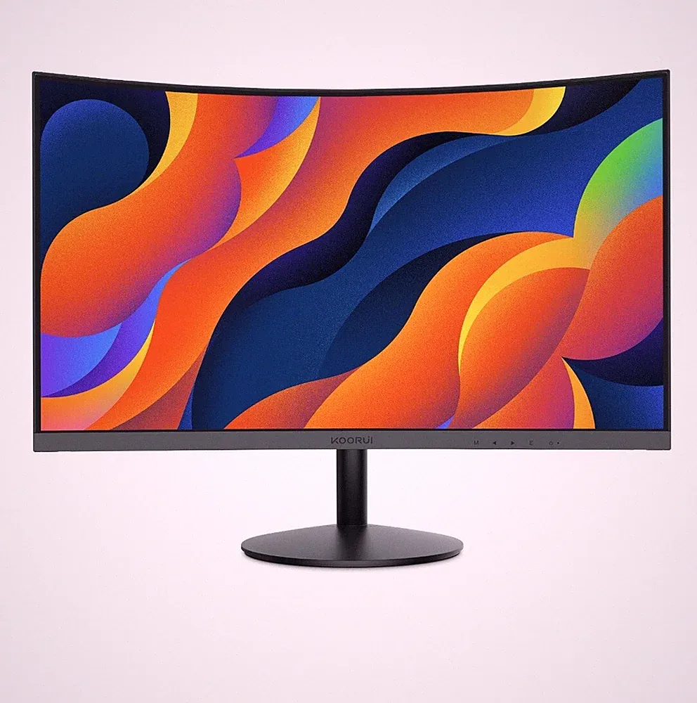 koorui 24 inch computer monitor Curved