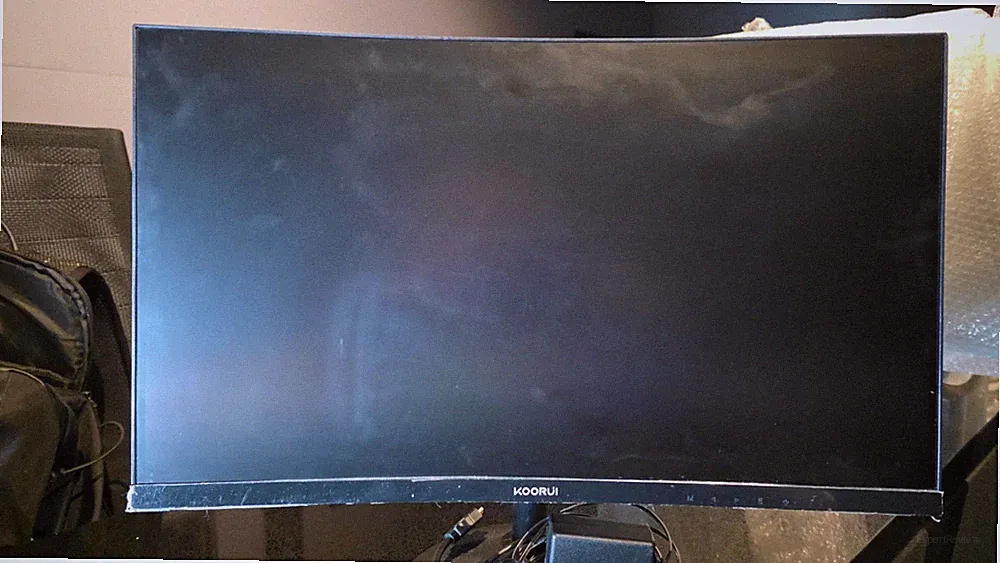 KOORUI 24-inch Curved Desktop Computer Monitor --FHD 1080P, 75Hz