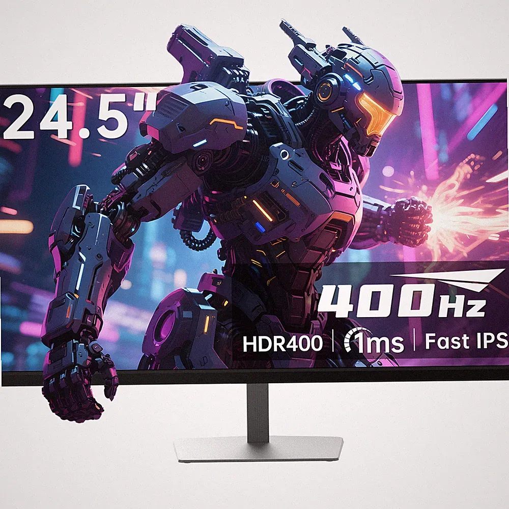 KTC 24.5'' FHD 1080P 360Hz IPS HDR400 Gaming Monitor, 240Hz Monitor Up to 400Hz