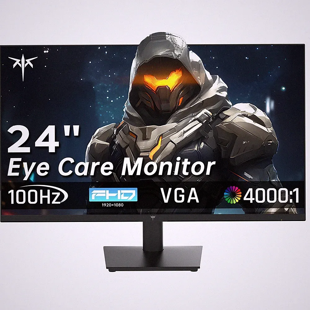 KTC 24 Inch FHD 1080P 100Hz Computer Monitor, VA Panel FreeSync PC Gaming Mon...