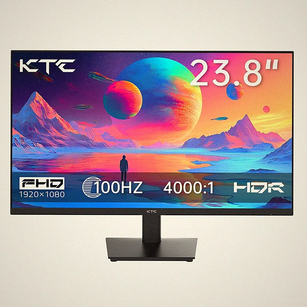 KTC 24DY720 24'' Gaming Monitor 1080P 100Hz FreeSync HDR10 VESA Adjustable Tilt