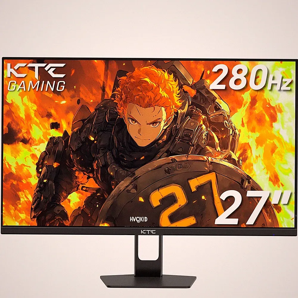 KTC 27'' 280Hz 240Hz Gaming Monitor 1ms GTG 350nits Fast VA 1080P Tilt 126% s...