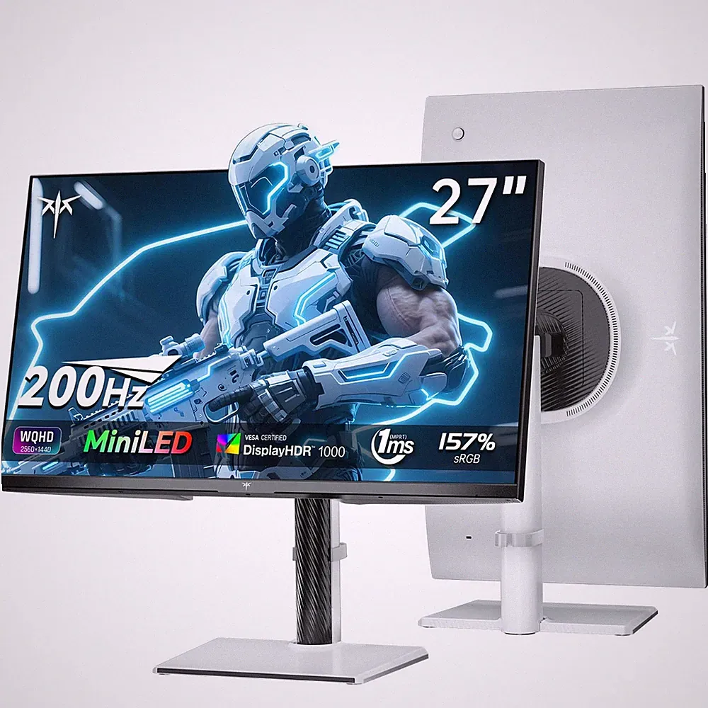 KTC 27 Inch Mini LED Monitor 1440P, 200Hz Up to 210Hz Gaming Monitor, HDR 100...