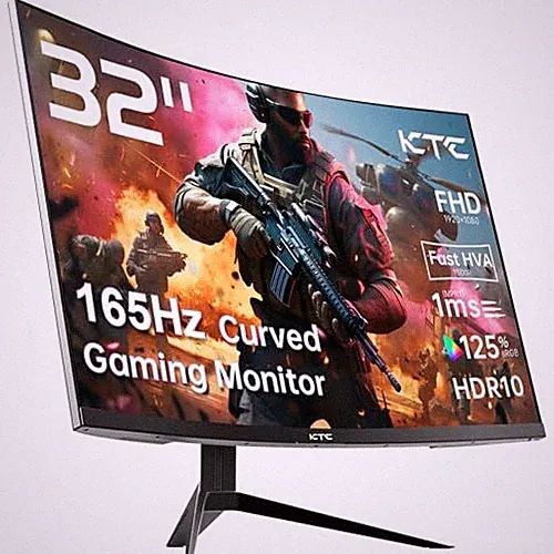 KTC 32 Inch FHD 1080p Curved Gaming Monitor