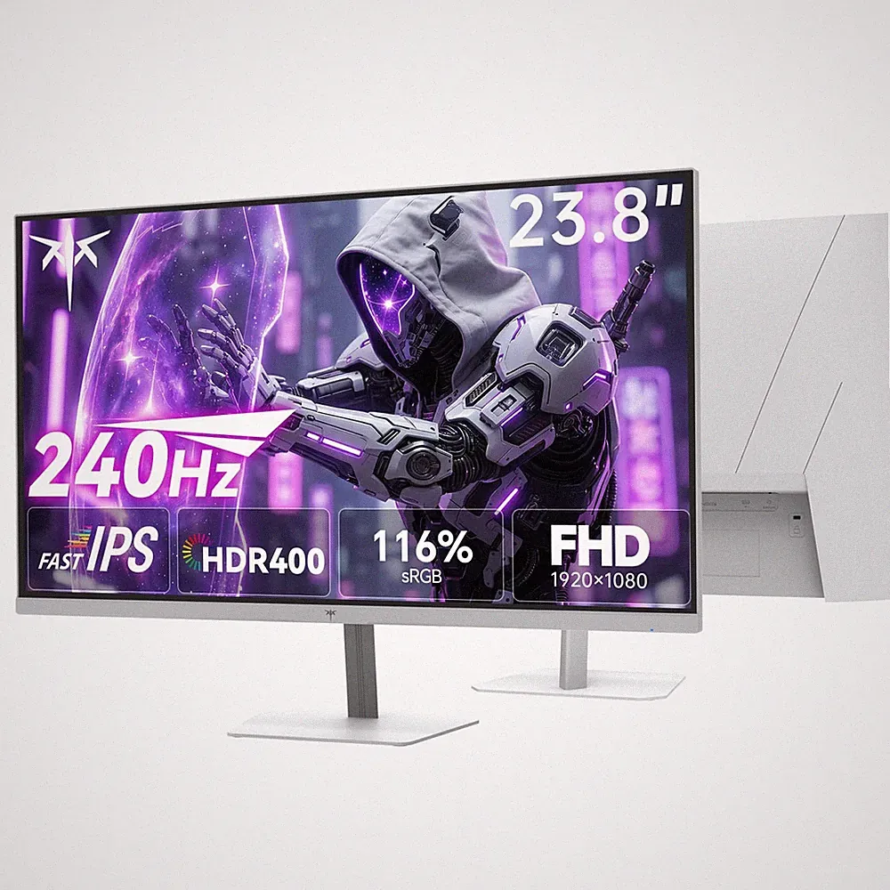 KTC H24F7 24'' 240Hz Gaming Monitor, 1080P Computer Monitor Fast IPS FHD HDR 400